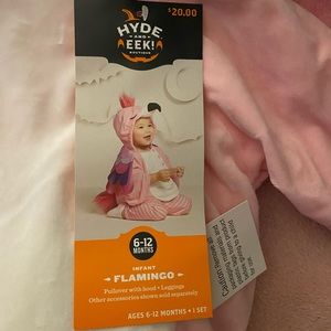 Flamingo Halloween Costume 6-12 months New